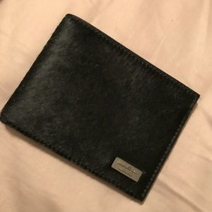 Salvatore Ferragamo Calf Fur Wallet